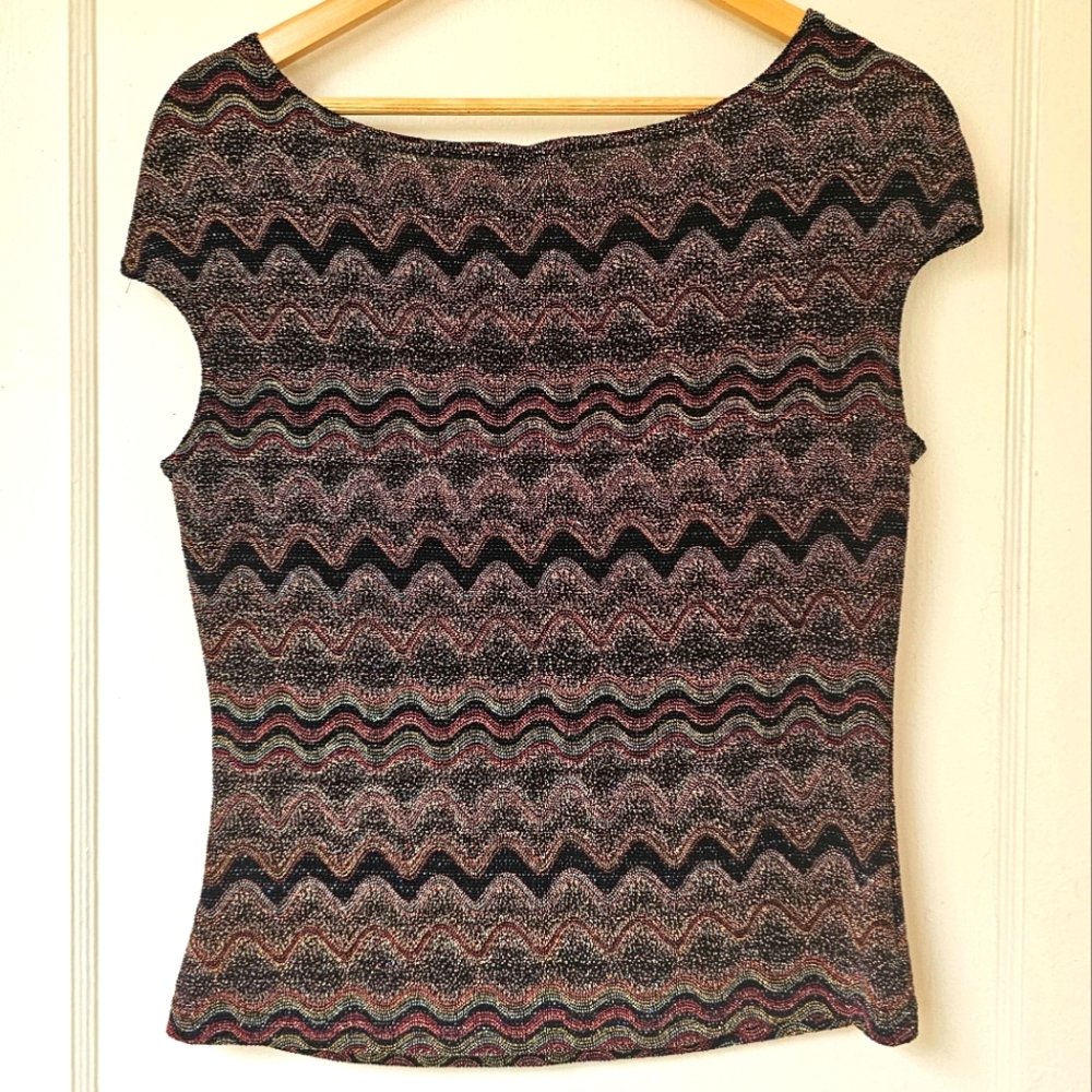 Jonden sparkle stretch top (L) - Picture 4 of 4